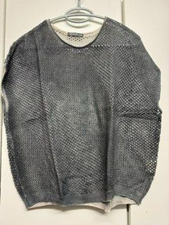 NILE Strickshirt grau M