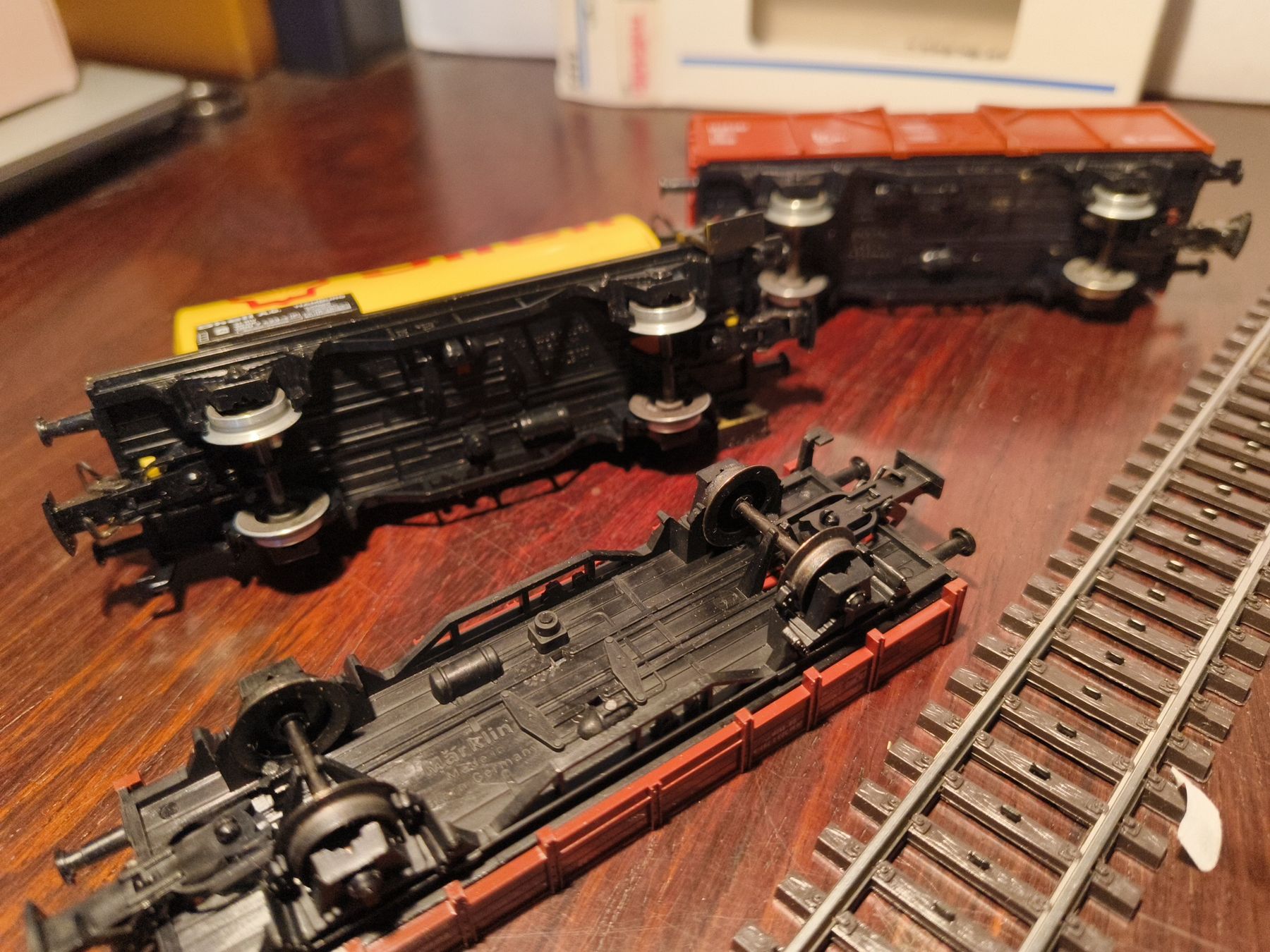 Märklin Trains électriques: Märklin H0 3 Güter Wagen Shell – Neuf avec emballage d'origine à stettlen par VintageBern_ch 6