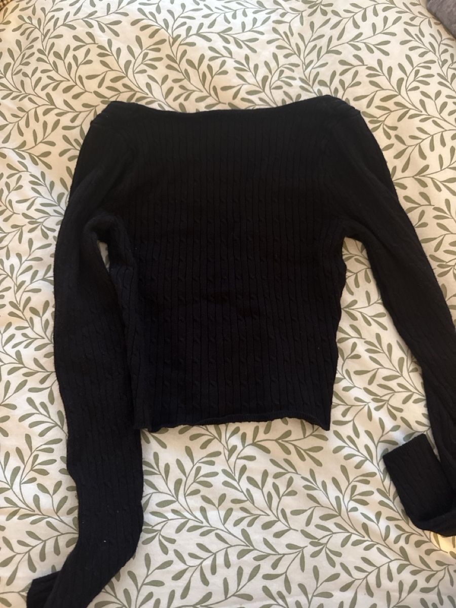 H&M Maglioni & Felpe: Schwarzer Strickpullover von H&M Divided, XS – Usato da Bern venduto da fab_tx65 2
