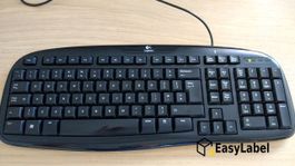 Logitech Classic Keyboard 200, (EN_UK)