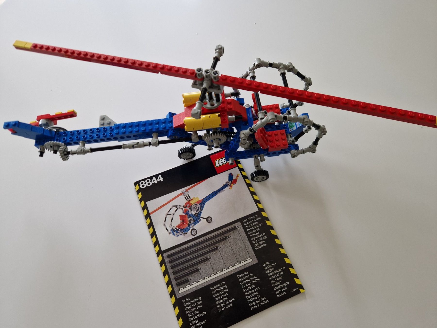 Lego Giocattoli: LEGO Technic 8844 - Helikopter mit Bauanleitung – Usato da Eglisau venduto da vomdings