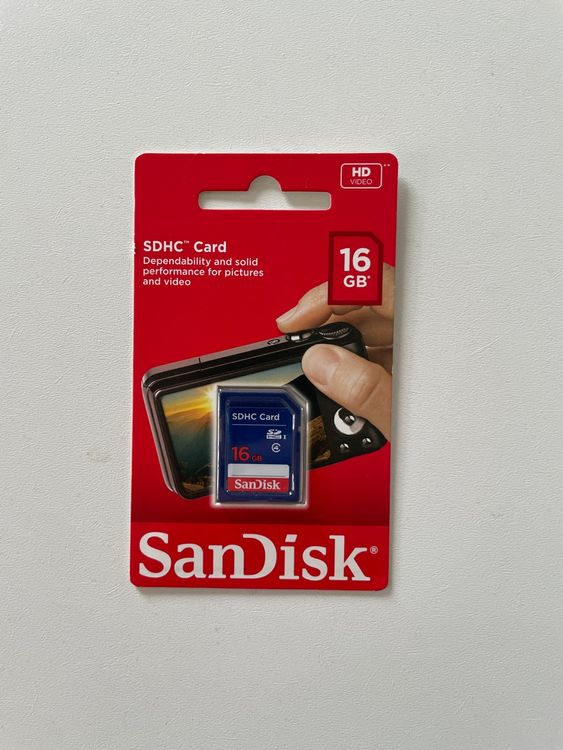 SanDisk SDHC Card 16 GB | Kaufen auf Ricardo