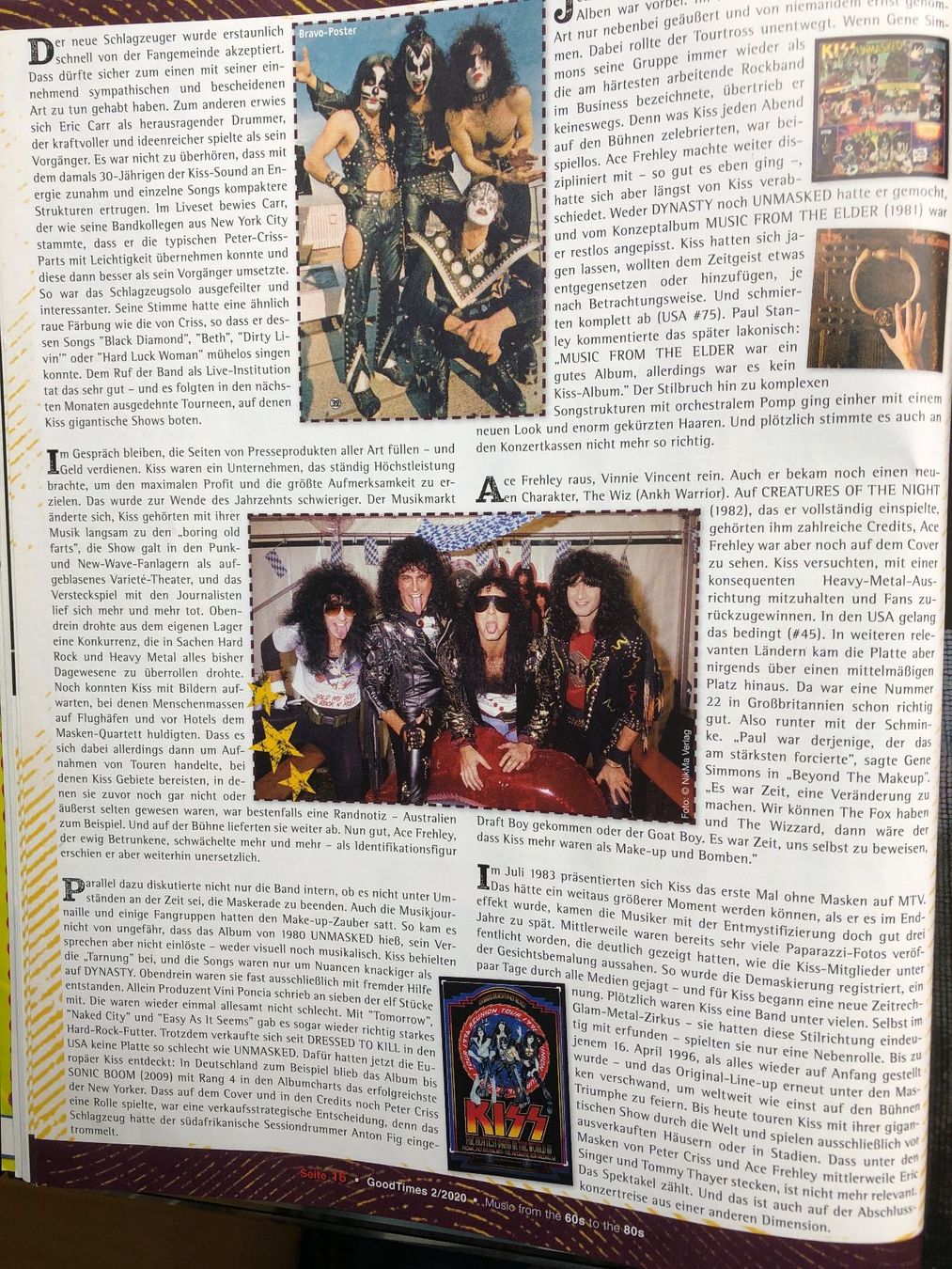 Riviste & Magazine: Kiss – Usato da Aeschi SO venduto da Stones55 4