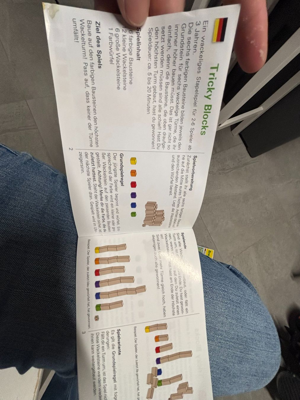 Baukästen: Tricky Blocks Erzi Jeu de construction en bois – Gebraucht aus Salvenach von gwenwywar 2