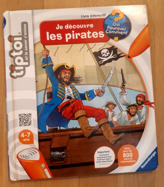 Ravensburger tiptoi® - Je découvre les pirates