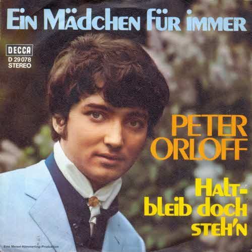 Dischi in vinile: Orloff Peter - Ein Mädchen für immer (7") – Usato da Romanshorn venduto da and_2nf7