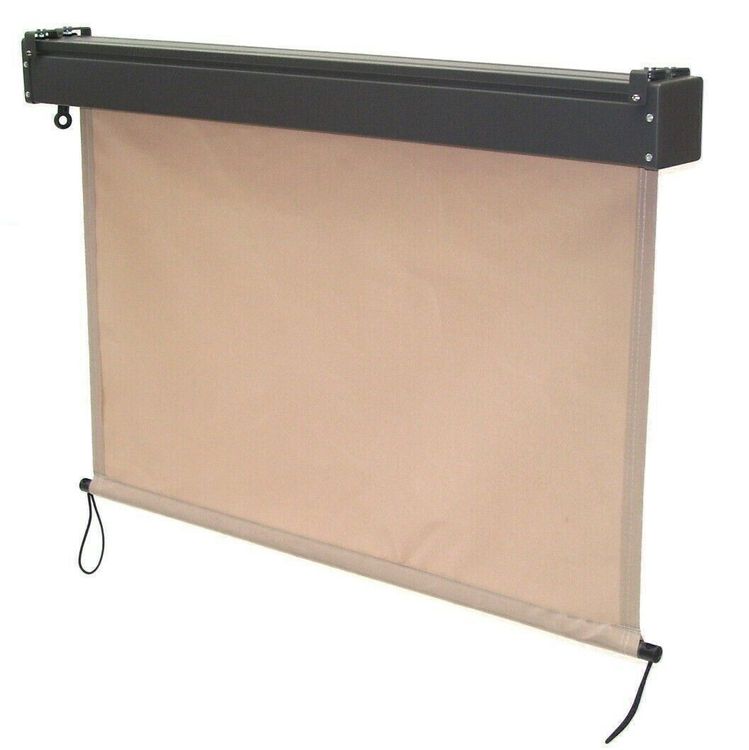 Paravents: 56060 - Balkon Senkrechtmarkise 80x250cm beige Markise – Neu und originalverpackt aus Wallenwil von toesstal-vertrieb 4