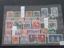 Sticker ab 1921  **+** m. Falz + gest. KP 306.--