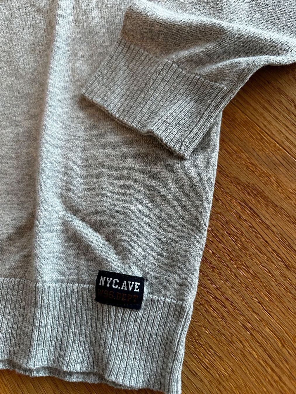 H&M Maglioni & Felpe: H&M Feinstrick Pullover Gr. 158, grau meliert – Usato da Sissach venduto da tapasu 1
