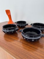 4 bols en céramique des années 70