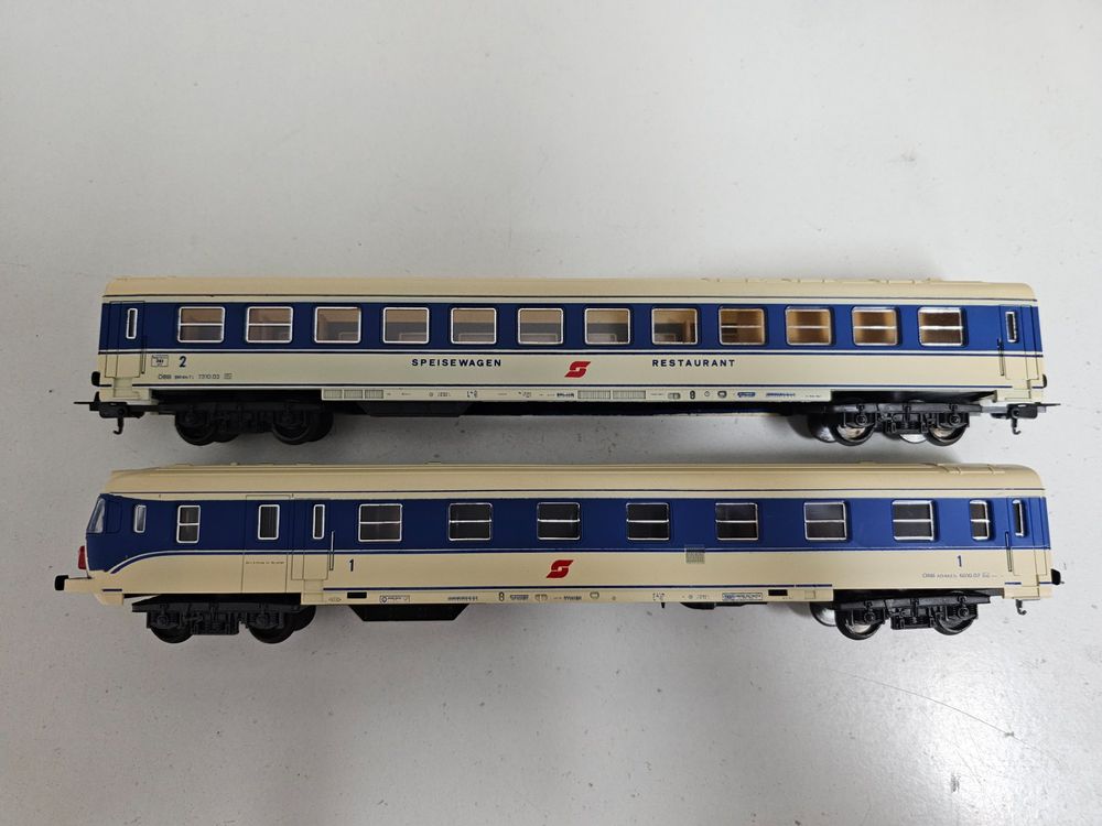 Rame LIMA Corail Complète : Voiture Pilote + 2e Classe – Référence L309121, Neuve Et Rare