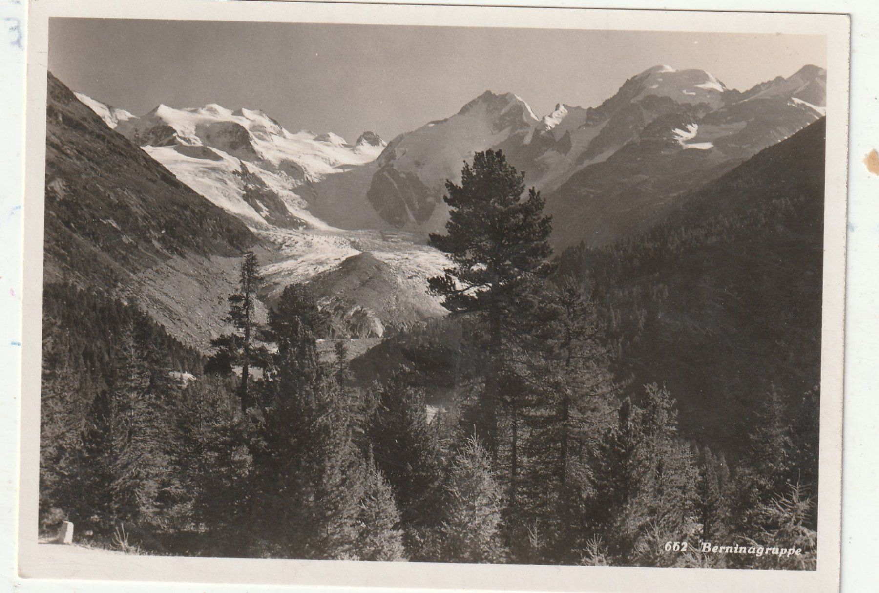 Cartoline postali: Bernina Gruppe – Usato da Lumbrein venduto da made02