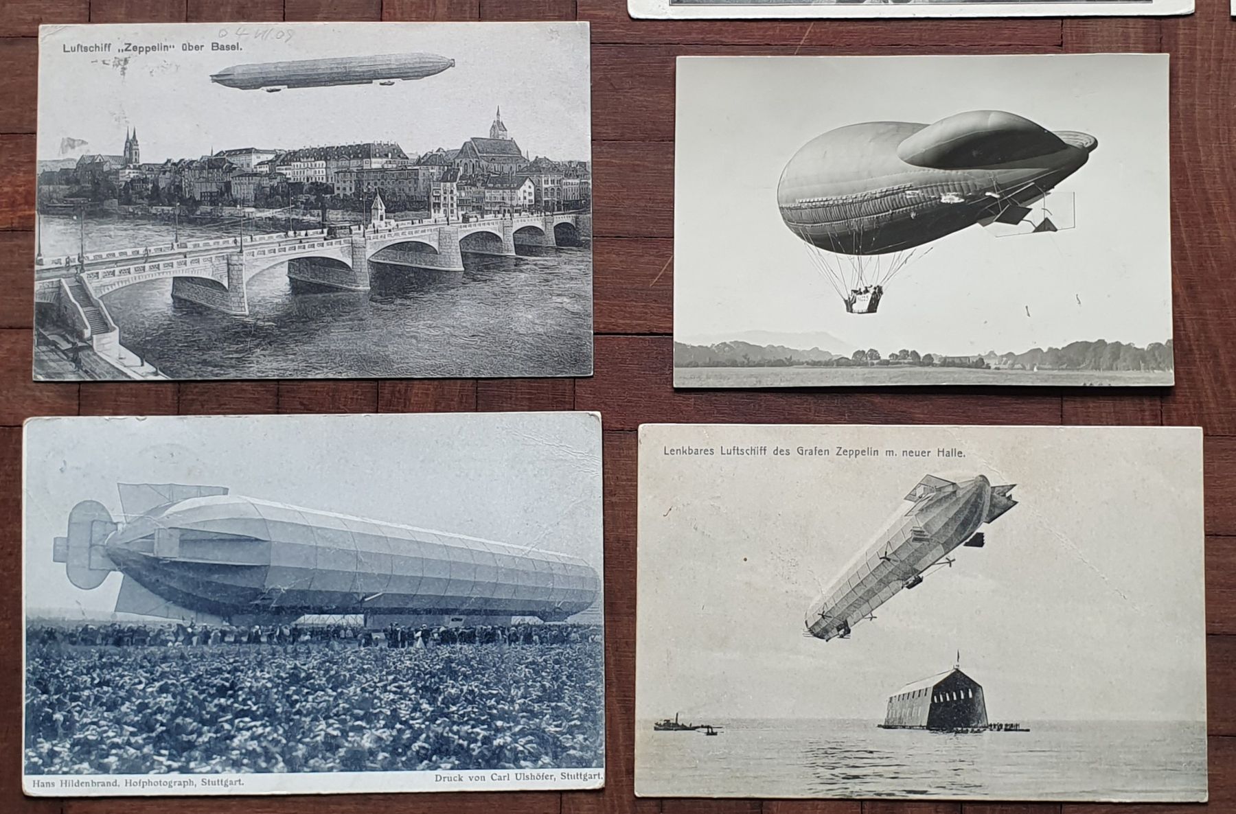 Cartoline postali: 12 Zeppelin-Karten – Usato da Kreuzlingen venduto da Rschweiz1 2