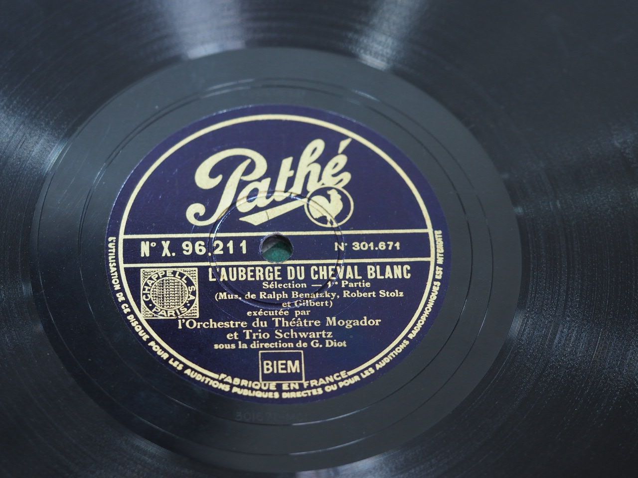 Dischi in vinile: DISQUES 78 TOURS – Usato da Lausanne venduto da Leag 5