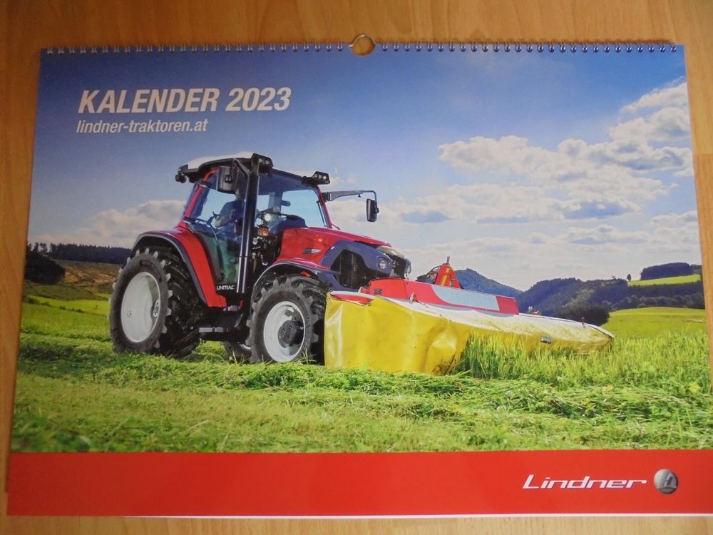 Lindner Kalender Traktor Prospekt  Kaufen auf Ricardo