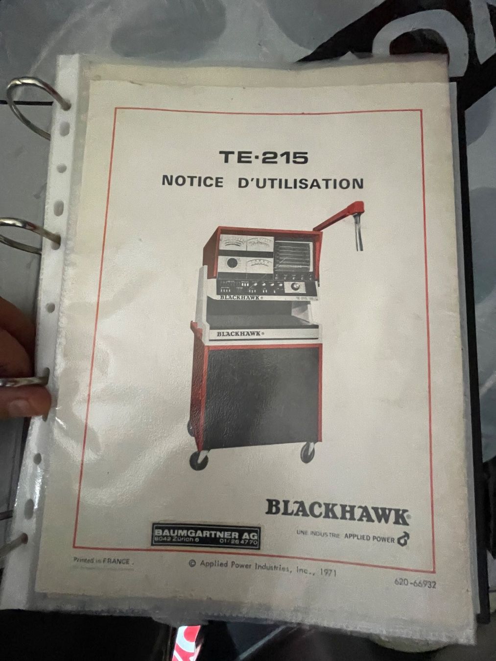 Misurare: Blackhawk TE-215 Motorentester - Oldtimer-Veteran-Vintage – Usato da Menziken venduto da Hotdevil1 3
