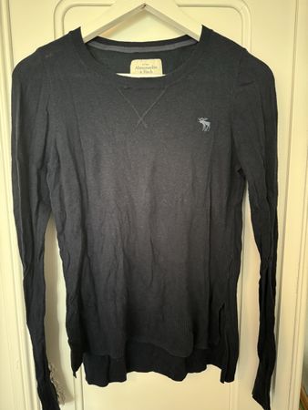 Abercrombie & Fitch Pullover, Gr. S, Dunkelblau