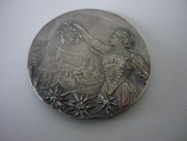 Schützenmedaille Bernisches Schützenfest Biel 1903 gebraucht