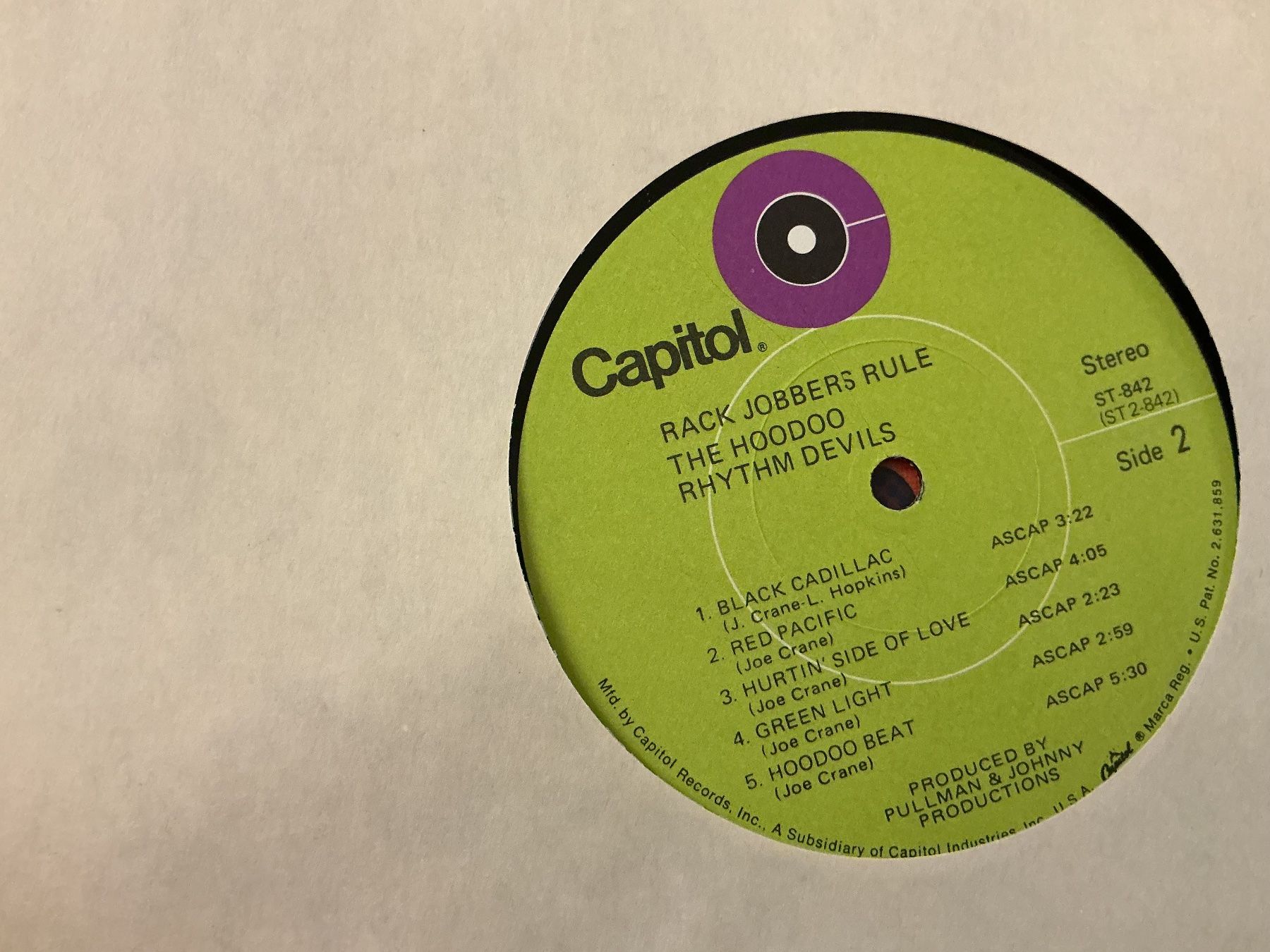 Schallplatten: Hoodoo Rhythm Devils LP - Rack Jobbers Rule – Gebraucht aus Winterthur von Tumko-Vinyl 1