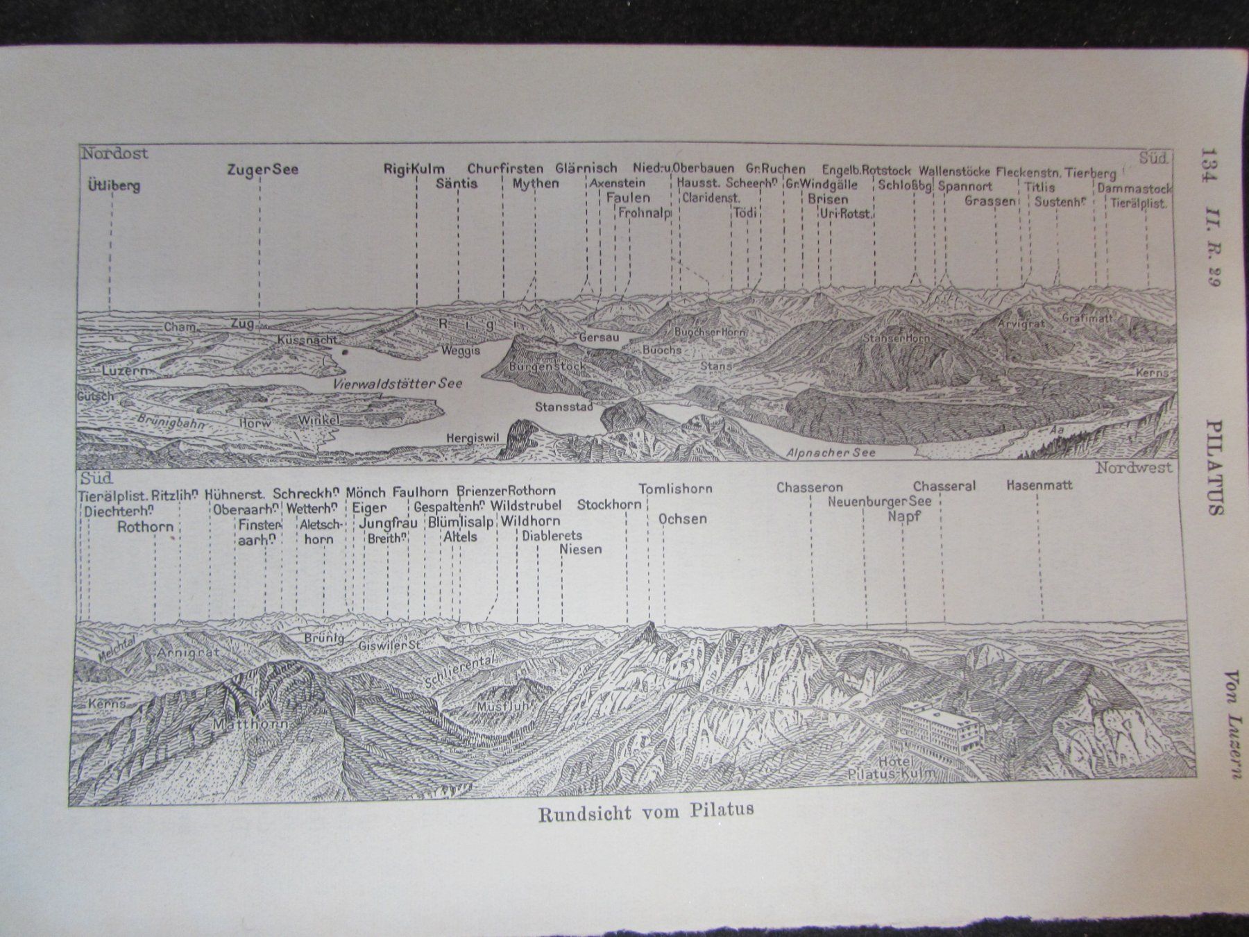 Incisioni: Grosses Lot Pilatus, 1900/13 – Usato da Walchwil venduto da Shells1 2
