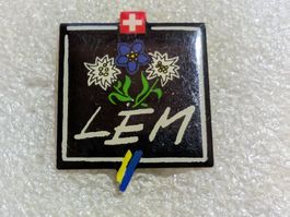 Ansteckpin 73: LEM