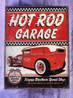 Hot rod garage classic Oldtimer v8