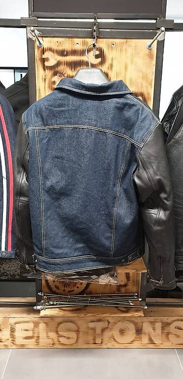 Jacken: Helstons Motorradjacke Leder-Jeans 2XL – Gebraucht aus Hünenberg von Rzirkon 2