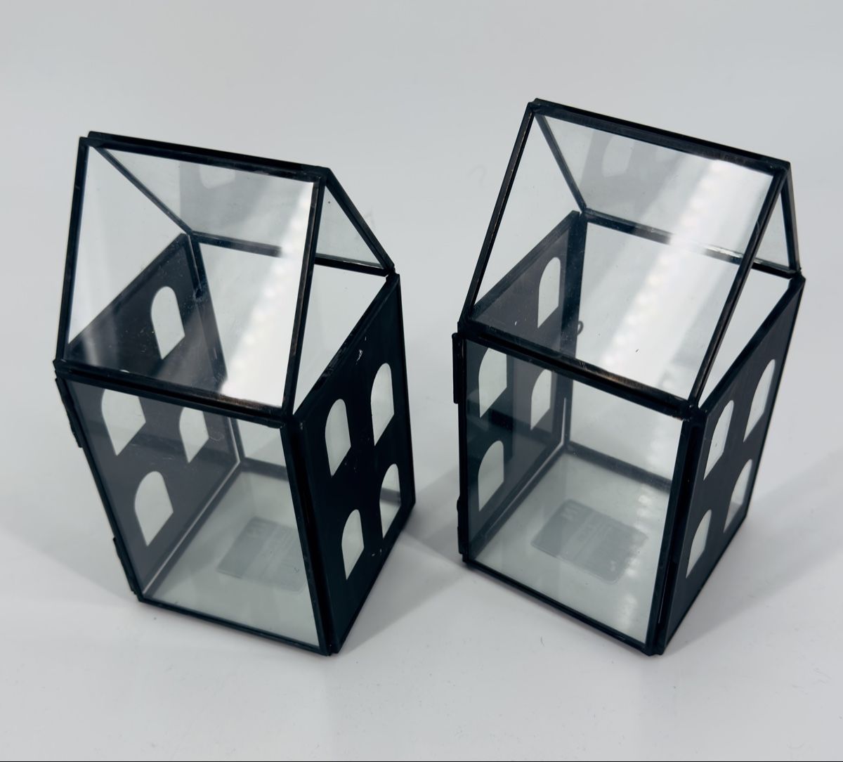 Tutte le decorazioni: # DEKO - 2 Stk. Glashäusschen - IN HOUSE # – Usato da Bolligen venduto da secondhand-with-love