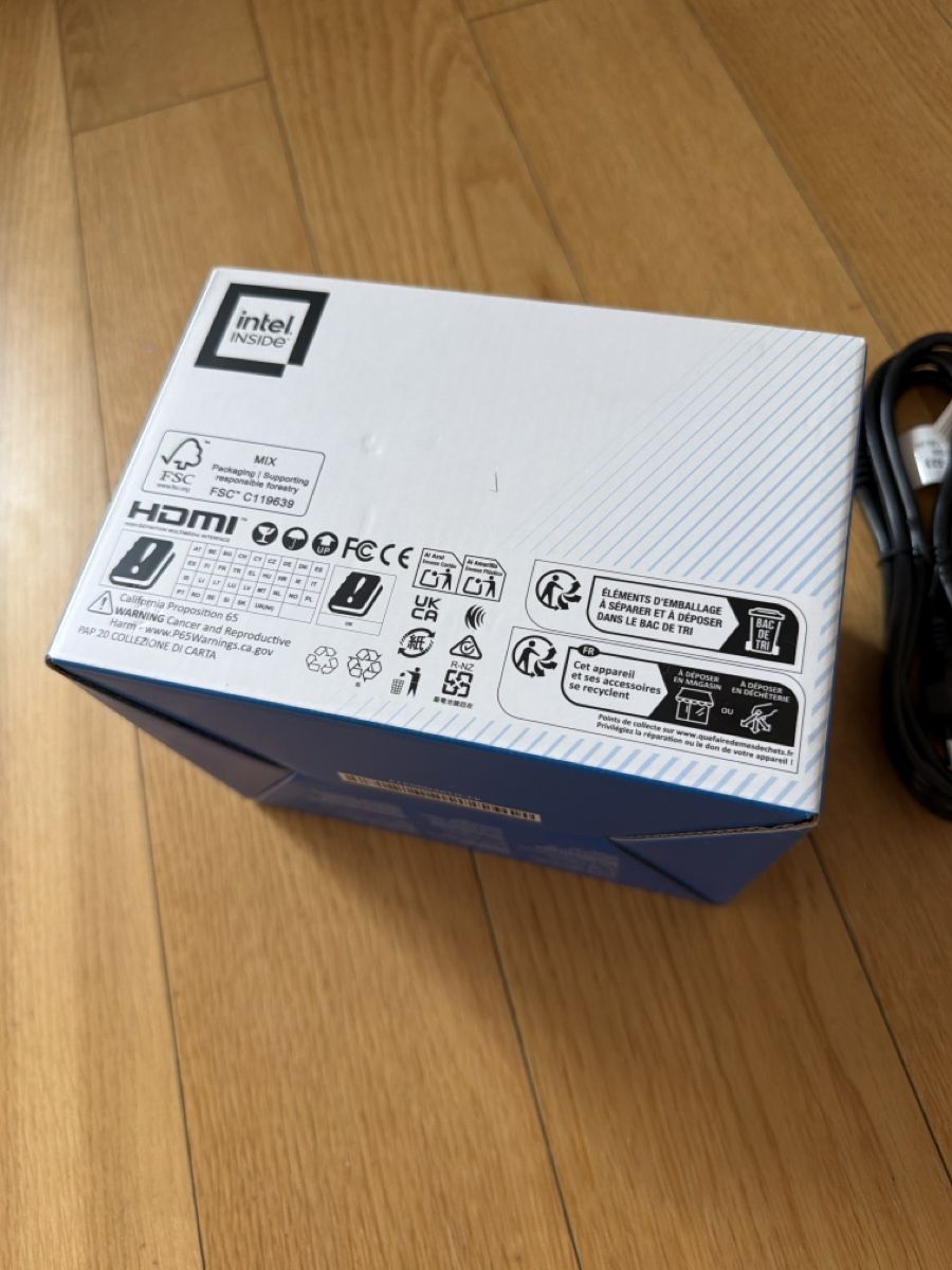 Asus PCs: ASUS NUC 15 PRO Mini PC mit Stromkabel neu! – Neuf avec emballage d'origine à Zollikofen par cedi52 2