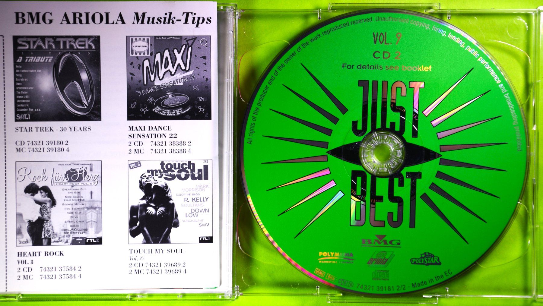 CDs: JUST THE BEST  /  40 COOLE TRACKS ! – Neu (gemäss Beschreibung) aus Luzern von piro12 3