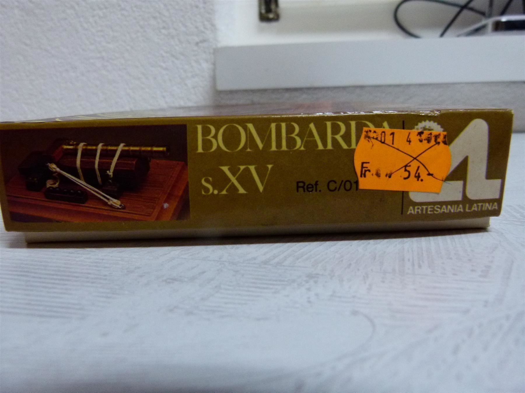 Modellbausätze & Standmodelle: BOMBARDA siglo XV 1:50 – Neu (gemäss Beschreibung) aus Uerkheim von Justi.y 1