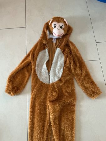 Affenkostüm Braun für Kinder