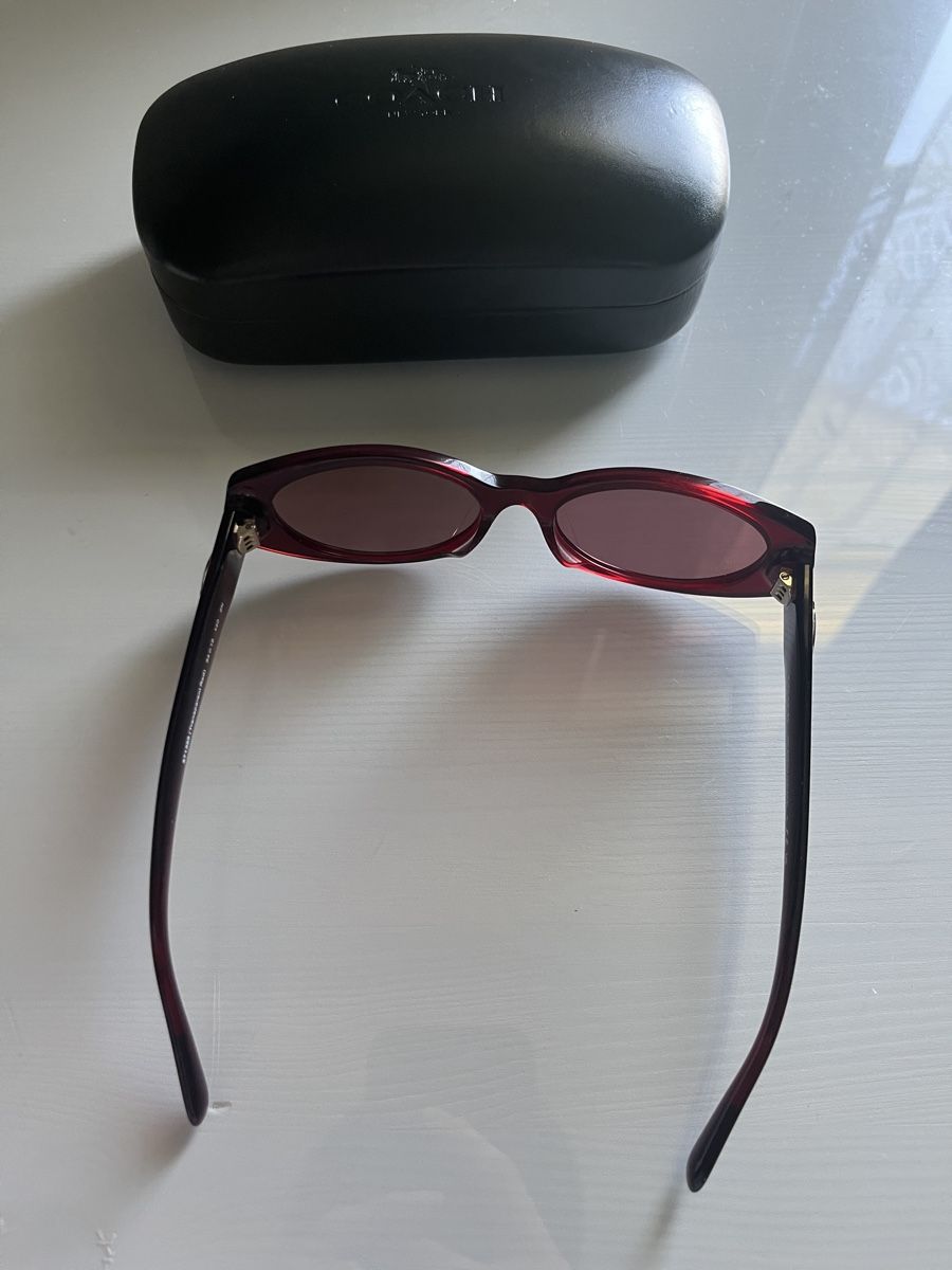 Coach Occhiali & Lenti: COACH Sonnenbrille - transparent red – Nuovo (secondo la descrizione) da Sulgen venduto da jac_hp2g 5