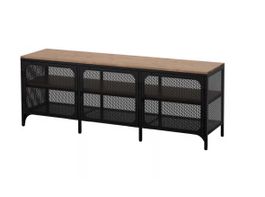 IKEA FJÄLLBO Industrial Set: TV-Bank & Regal 