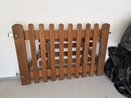 Gartentor Gartenzaun inkl. Scharniere und Schrauben