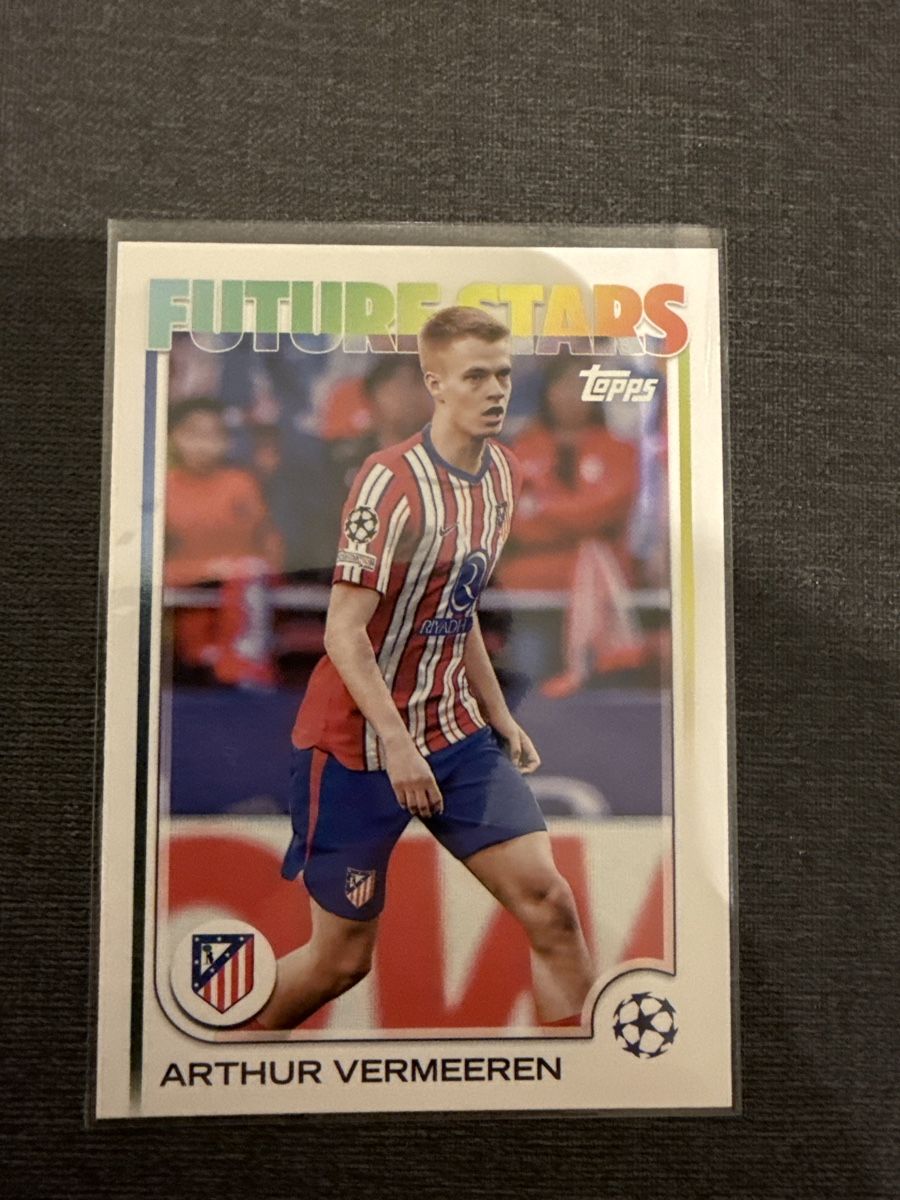 Topps Carte collezionabili: Topps Arthur Vermeeren Atlético de Madrid – Nuovo (secondo la descrizione) da Burgdorf venduto da Sports_Cards_3400