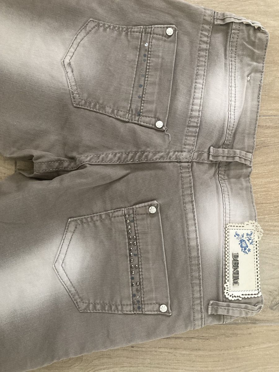 Jeans: Grey Denim Jeans, Size 8, Cotton – Gebraucht aus Ettingen von mis_68gg 2