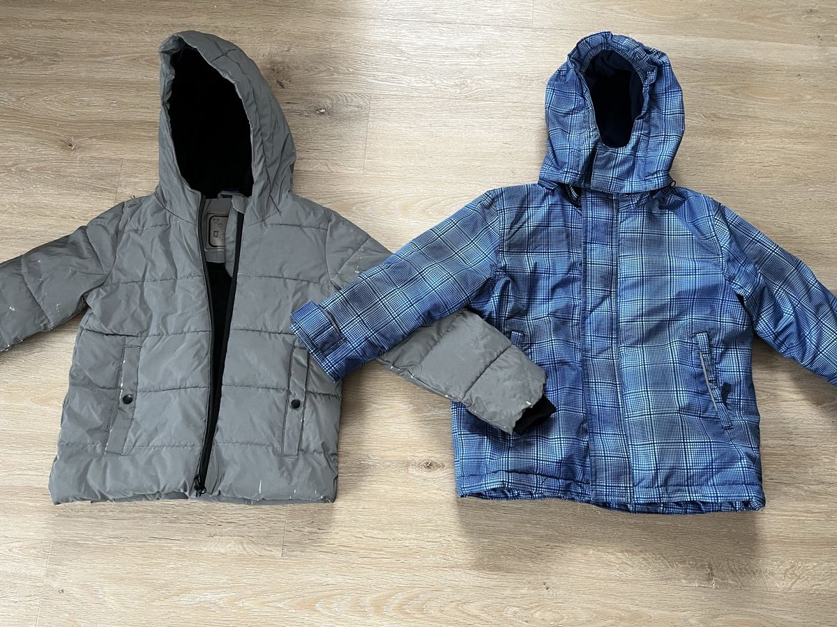 Lotti di vestiti: Winterjacken reflektierend Gr. 110/116 – Usato da Sulz AG venduto da Zissi31324