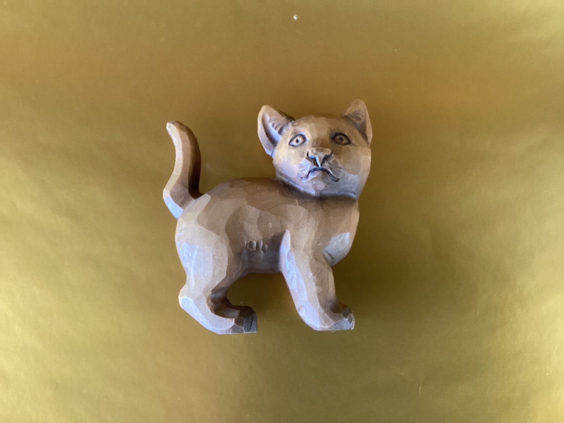 Figuren: Katze Holzschnitzerei / Brienzerschnitzerei ??? – Gebraucht aus Beinwil am See von kae_gh7c 3