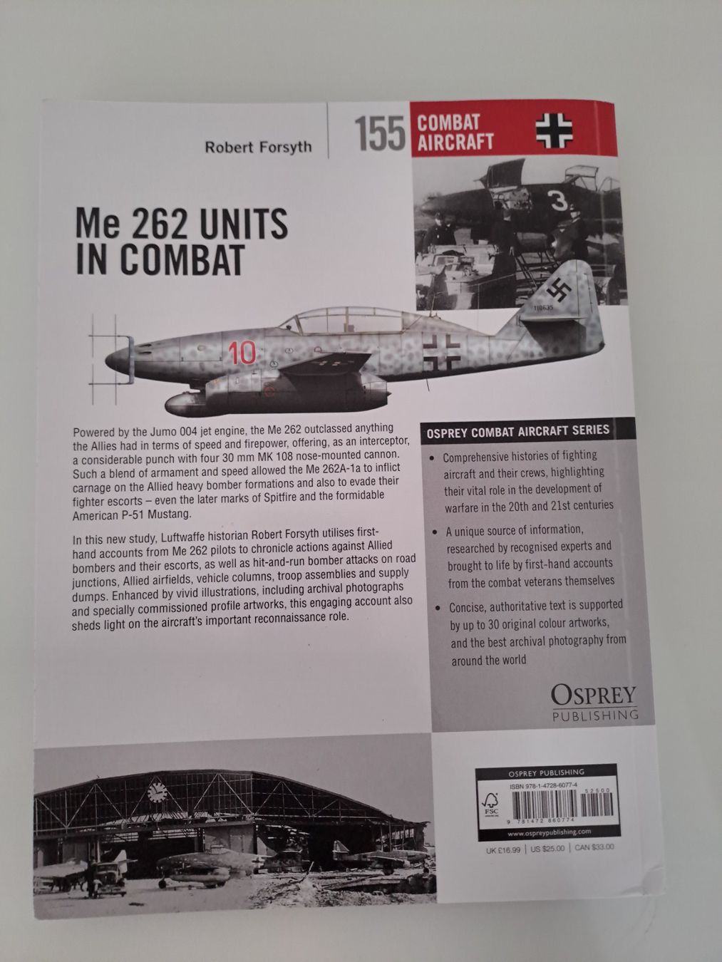 Bücher: Me 262 Units in Combat Osprey Buch – Gebraucht aus Reinach AG von fur_9nkb 1