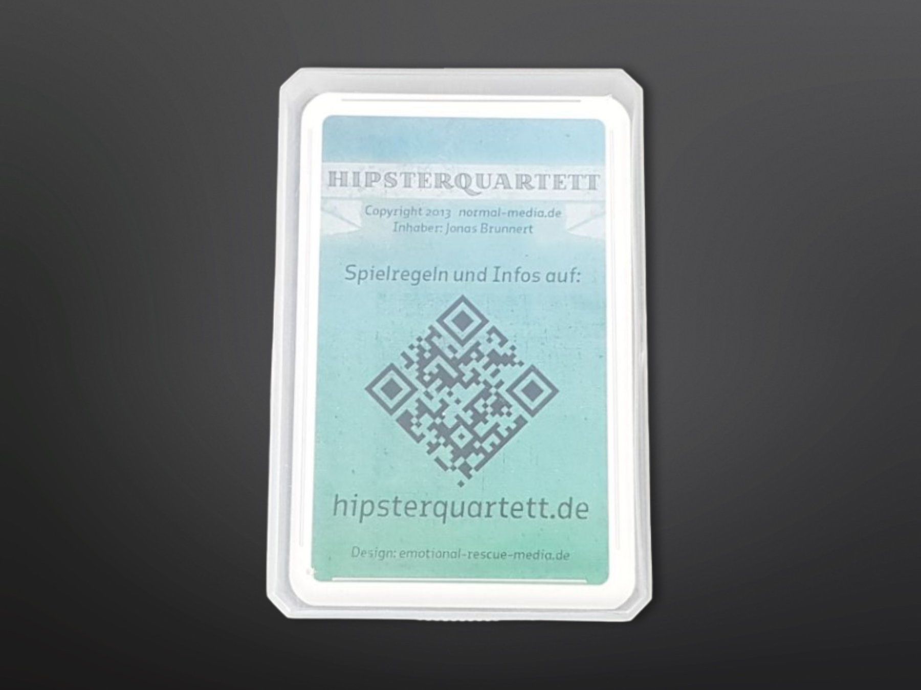 Spiele: JONAS BRUNNERT Hipsterquartett – Gebraucht aus Suhr von Restwert_Suhr 1