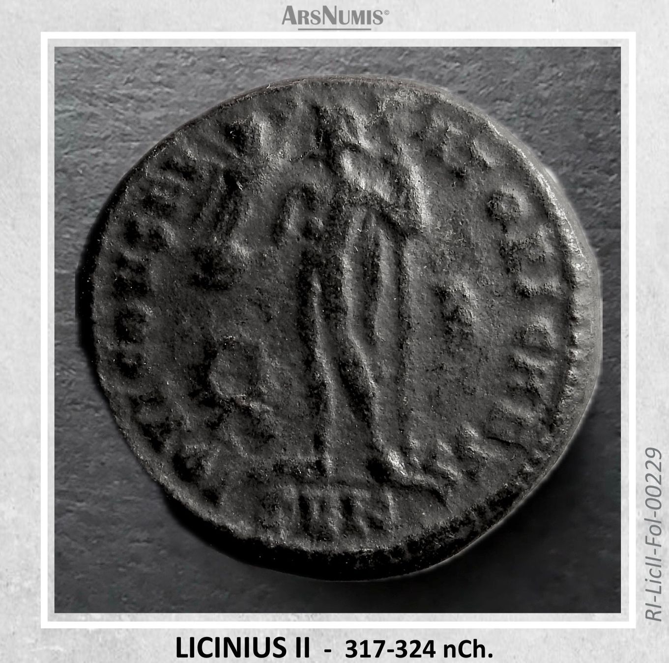 Tutti le monete: Römische Münze - Licinius II – Usato da Oberwil b. Zug venduto da ArsNumis 1