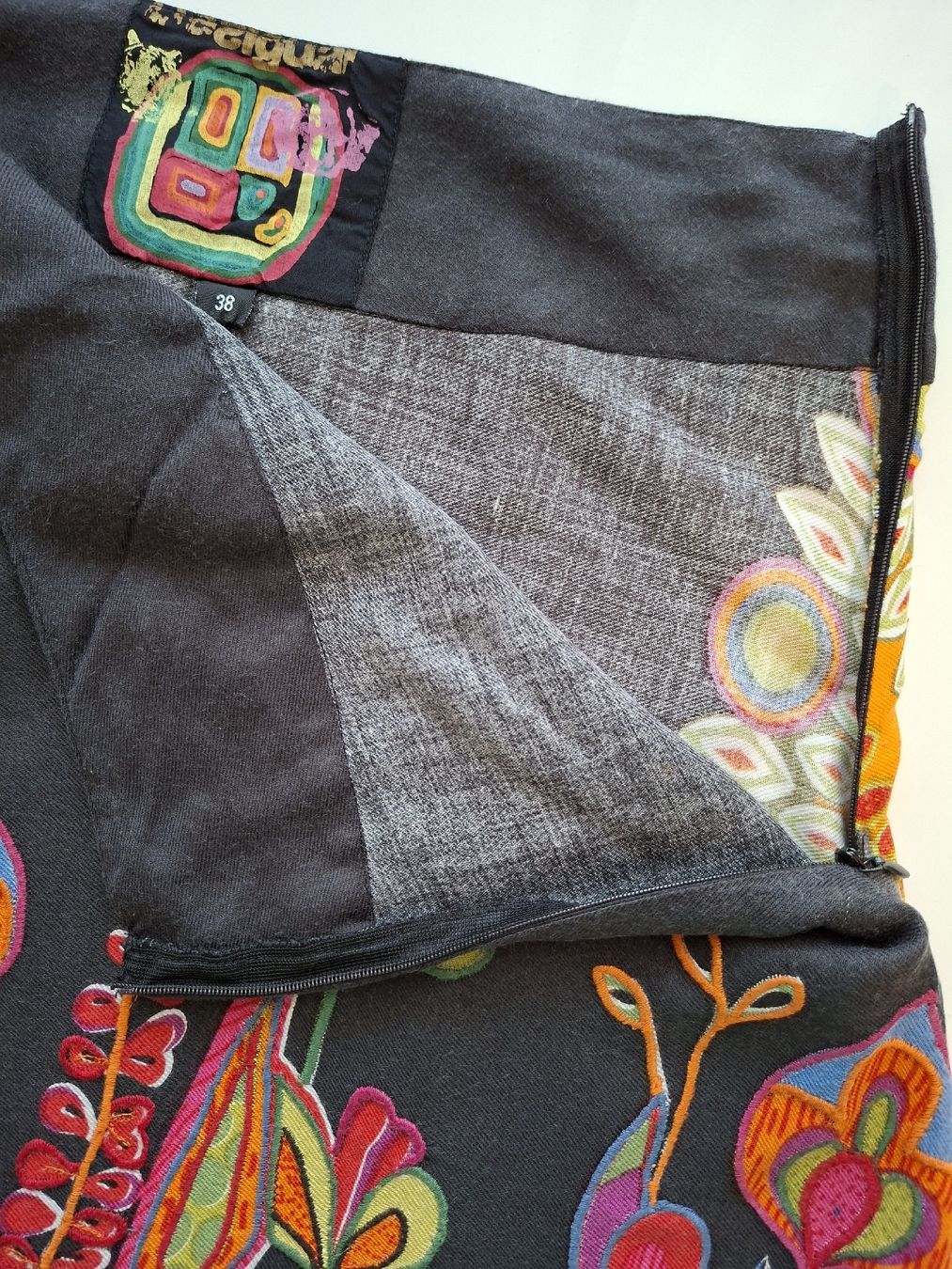 Desigual Röcke: Jupe Desigual bohème brodée multicolore – Gebraucht aus Lutry von Sim_Sta 4