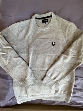 Pullover uomo Eden Park grigio taglia M con difetto