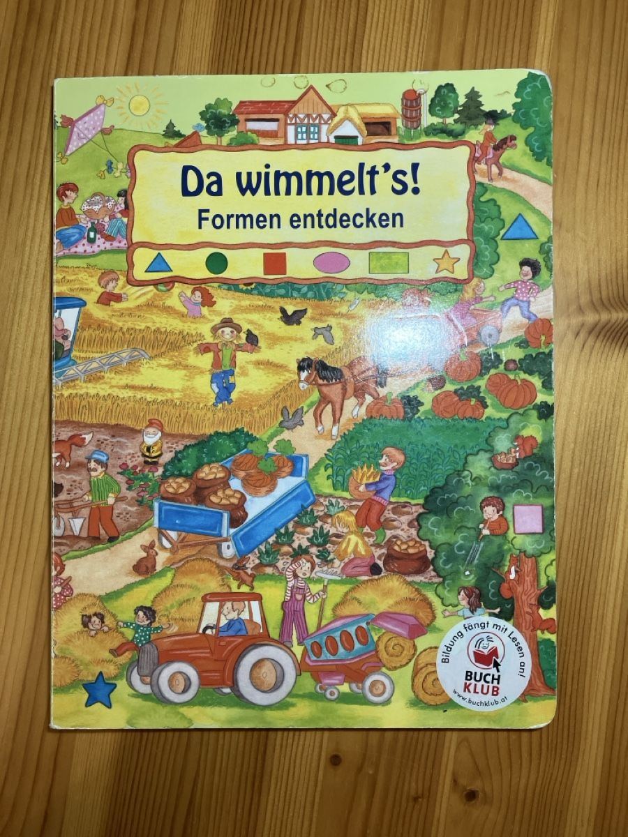 Libri: Wimmelbuch "Da wimmelt's!" Formen entdecken lernen – Usato da Goldau venduto da daytona82