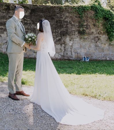 Hochzeitskleid White Kami inkl. Schleier
