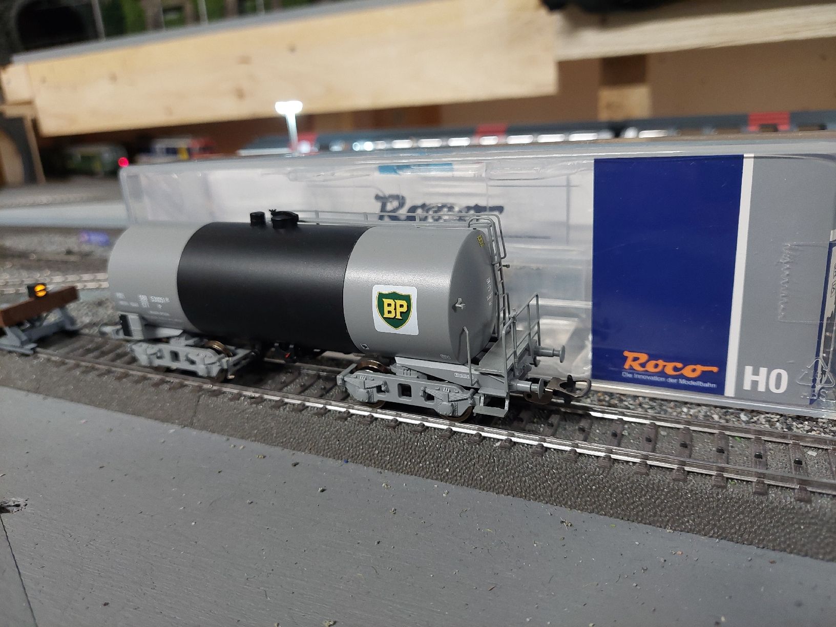 Roco Modellini di ferrovie: wagon citerne guterwagen h0 Roco DC – Usato da Broc venduto da BoBo11108SE 1