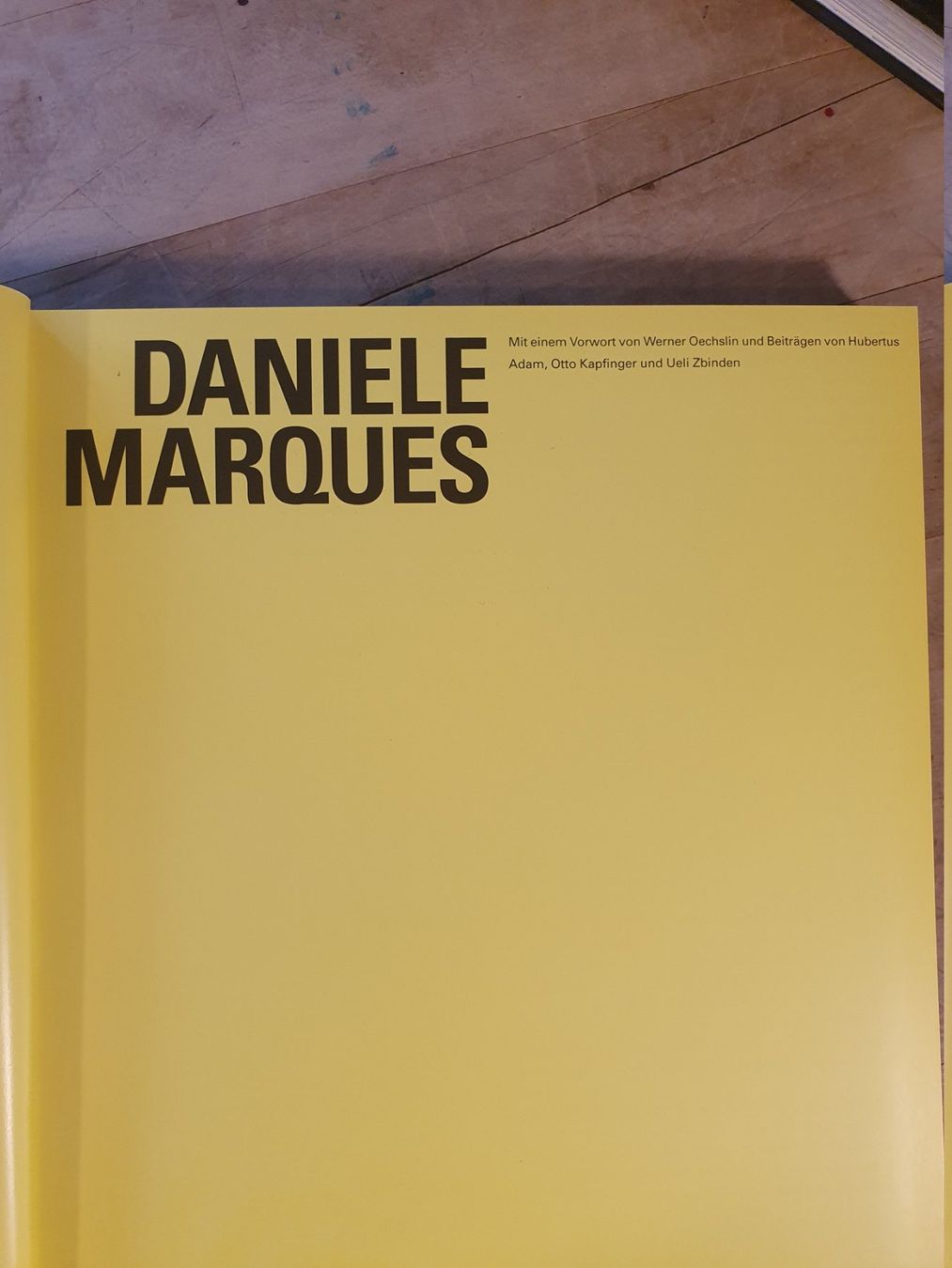Libri: Daniele Marques – Usato da Zürich venduto da loosebone 1