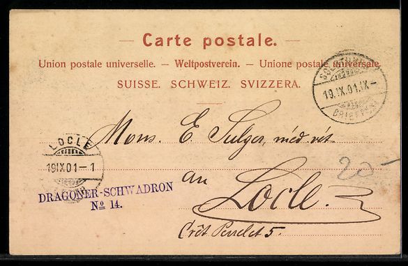 Cartoline postali: Solothurn, Stadtansicht mit Aare und Br – Usato da Berlin venduto da bartko-reher 1
