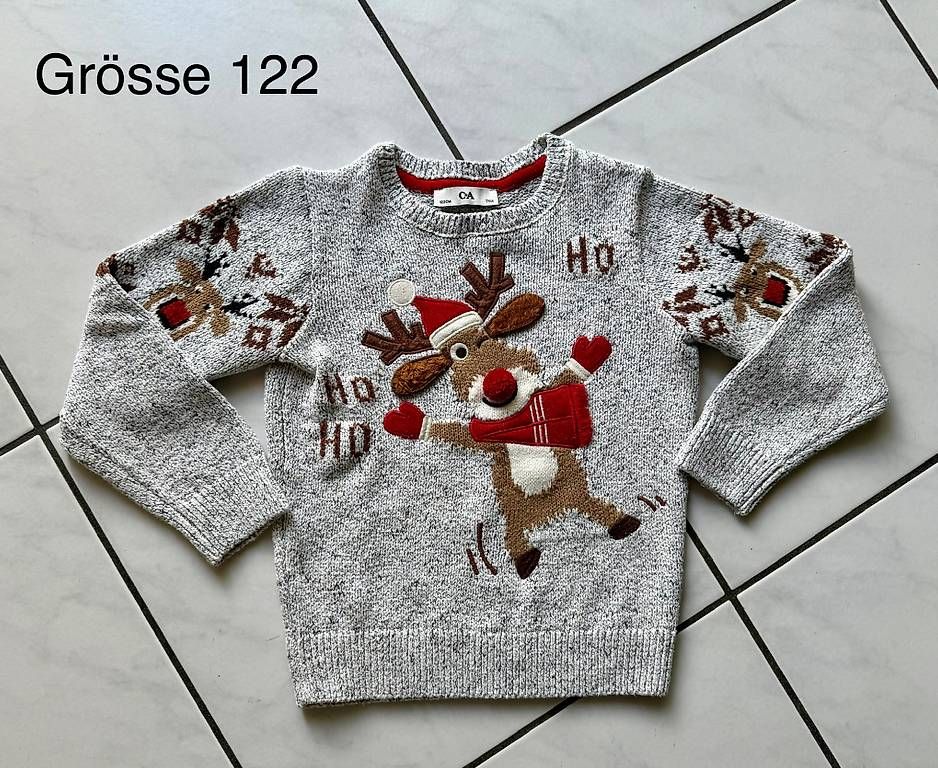 Maglioni & Felpe: WEIHNACHTS - PULLOVER - Grösse 122 – Usato da Nottwil venduto da Romy80